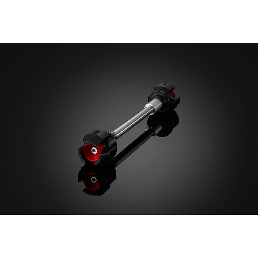 BIKERS (バイカーズ) フロントアクスルスライダー レッド CBR400R H0288-RED