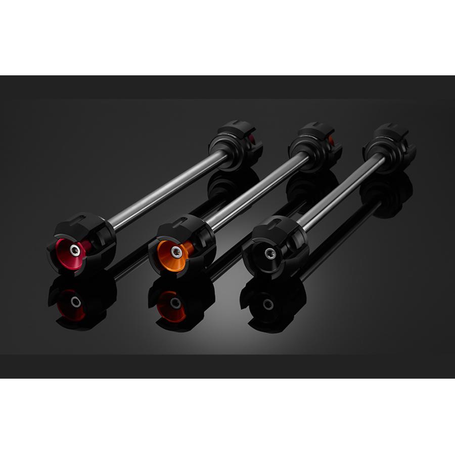 BIKERS (バイカーズ) リアアクスルスライダー レッド CBR400R H0289-RED