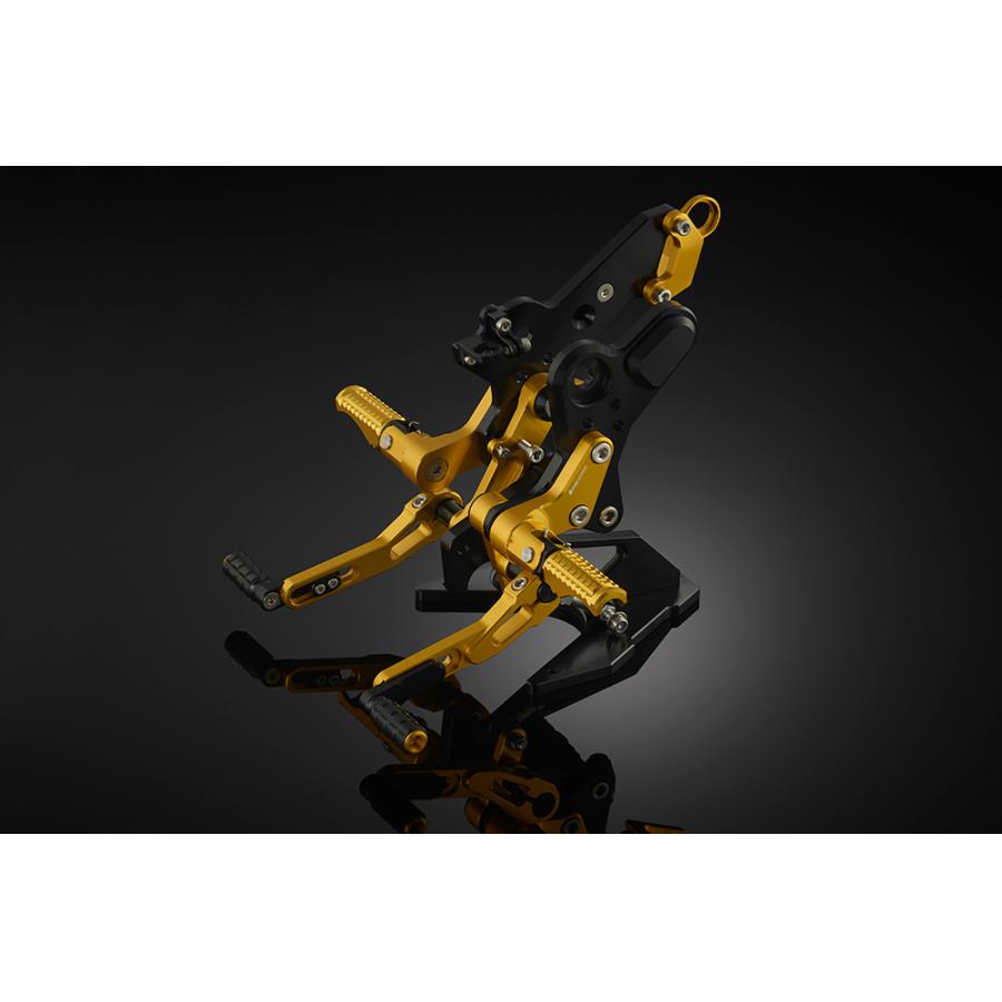 BIKERS (バイカーズ) バックステップ ライトゴールド グロム GROM H0400-LGD