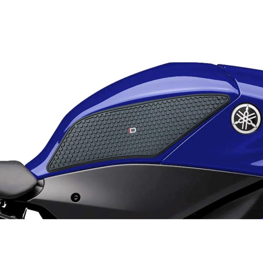 ワンデザイン タンクサイドパッド HDR ブラック YZF-R6 17-21 HDR229 2