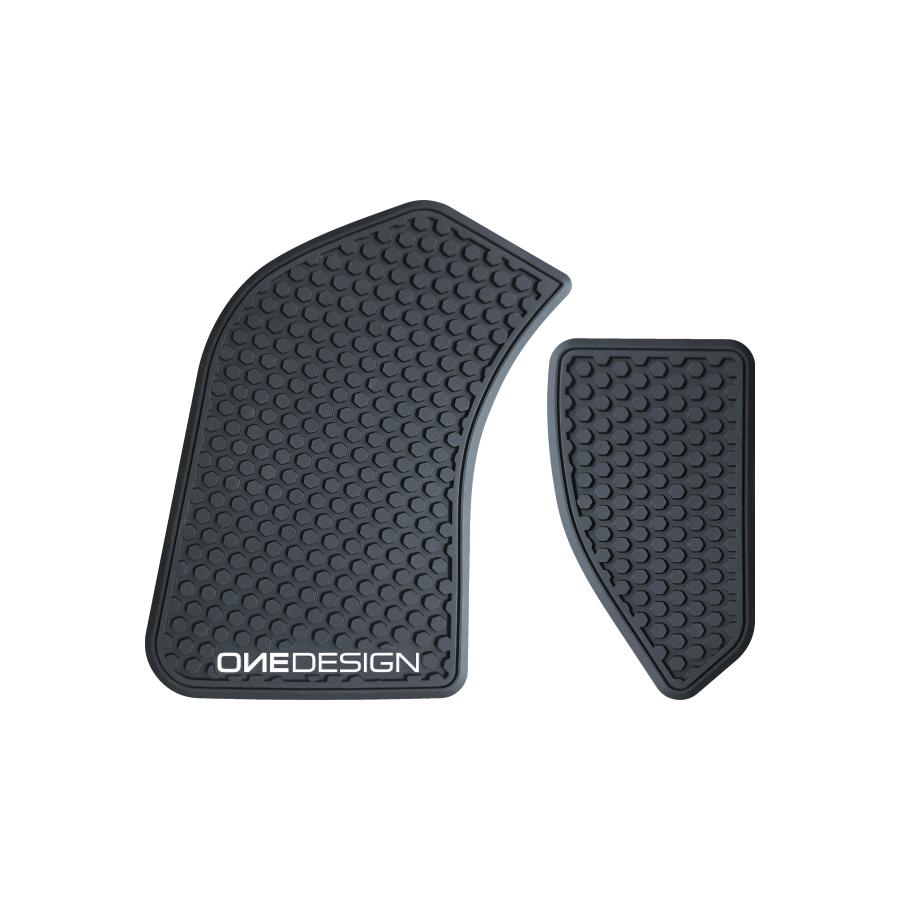 ワンデザイン タンクサイドパッド HDR ブラック Panigale V4 HDR243