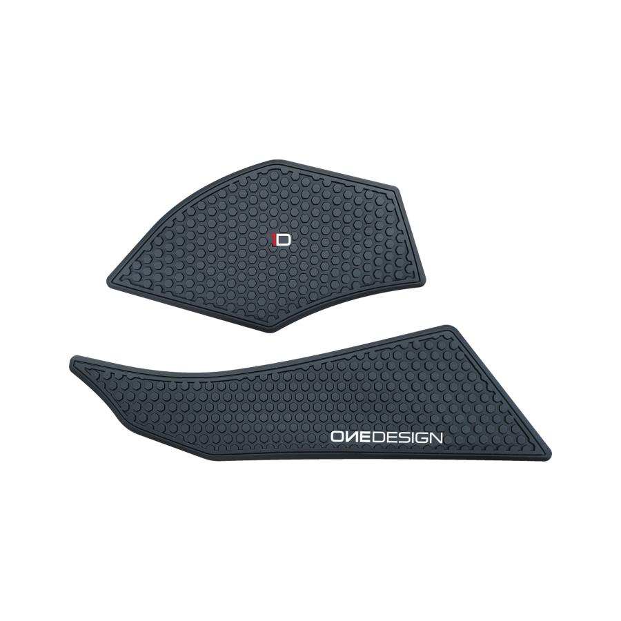 ワンデザイン タンクサイドパッド HDR ブラック Multistrada1200/1260 HDR269