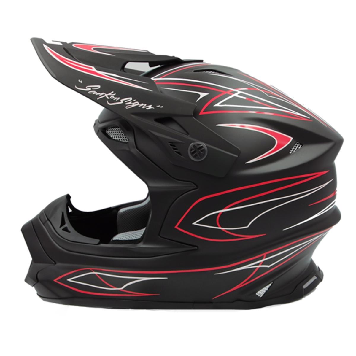 ZEALOT (ジーロット) マッドジャンパー2 SOLID マットブラック Pinstripe Straight レッド/ホワイト #XXL MJ0021-XXL