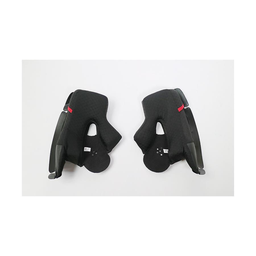 ZEALOT (ジーロット) リペア ブレードランナー チークパッド フルフェイスヘルメット用 ブラック XLサイズ用 BRJR0011/XL