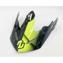 ZEALOT (ジーロット) リペア バイザー マッドジャンパー2 オフロードヘルメット用 カーボン グラフィックイエロー MJ2R0023