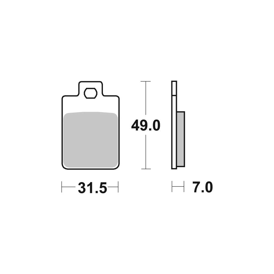 brembo (�֥���) ���ꥨ���� ���ꥨ���� �֥졼���ѥå� CC (SERIEORO) 07017CC
