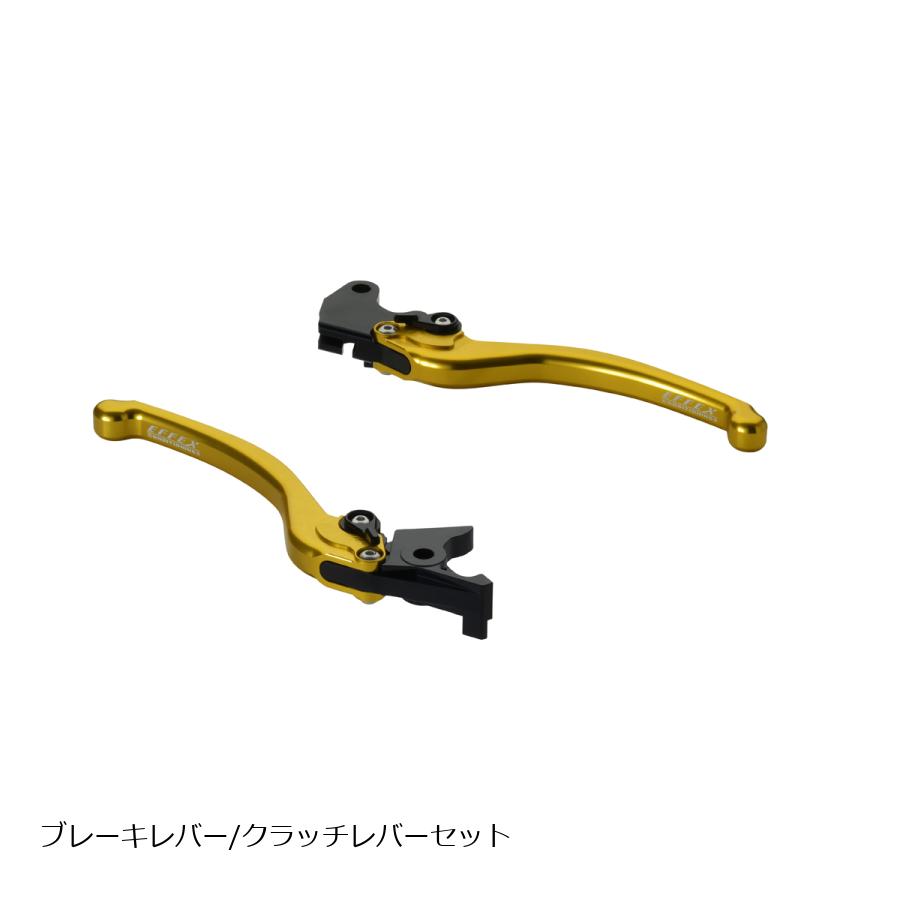 エフェックス スムースフィットレバー ゴールド GSX-R1000 01-04 EAL005G