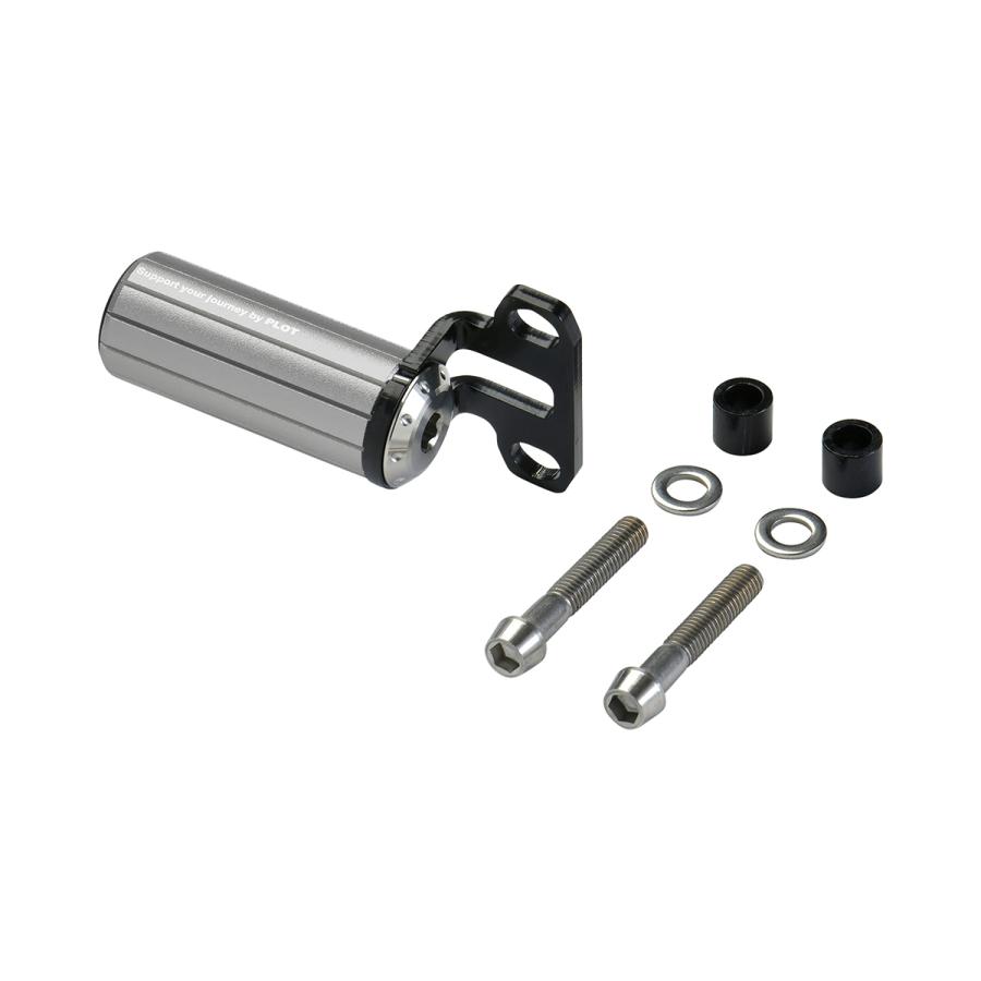 [特価品]プロト　ツーリング エクステンションバー　マスターシリンダー用　ガンメタ クランプピッチ：..