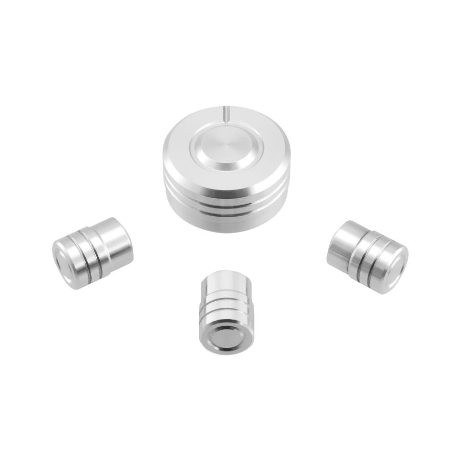 ジャスパフォーマンス エアコン調整ノブ エアコンレス車 アルミヘアライン NA6C/NA8C 2135