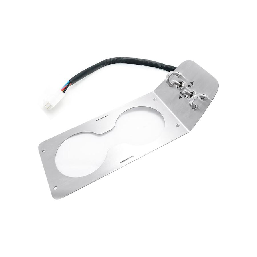 ジャスパフォーマンス カップホルダー P/Wスイッチ一体型 ステンレスヘアライン NA6C/NA8C 2162