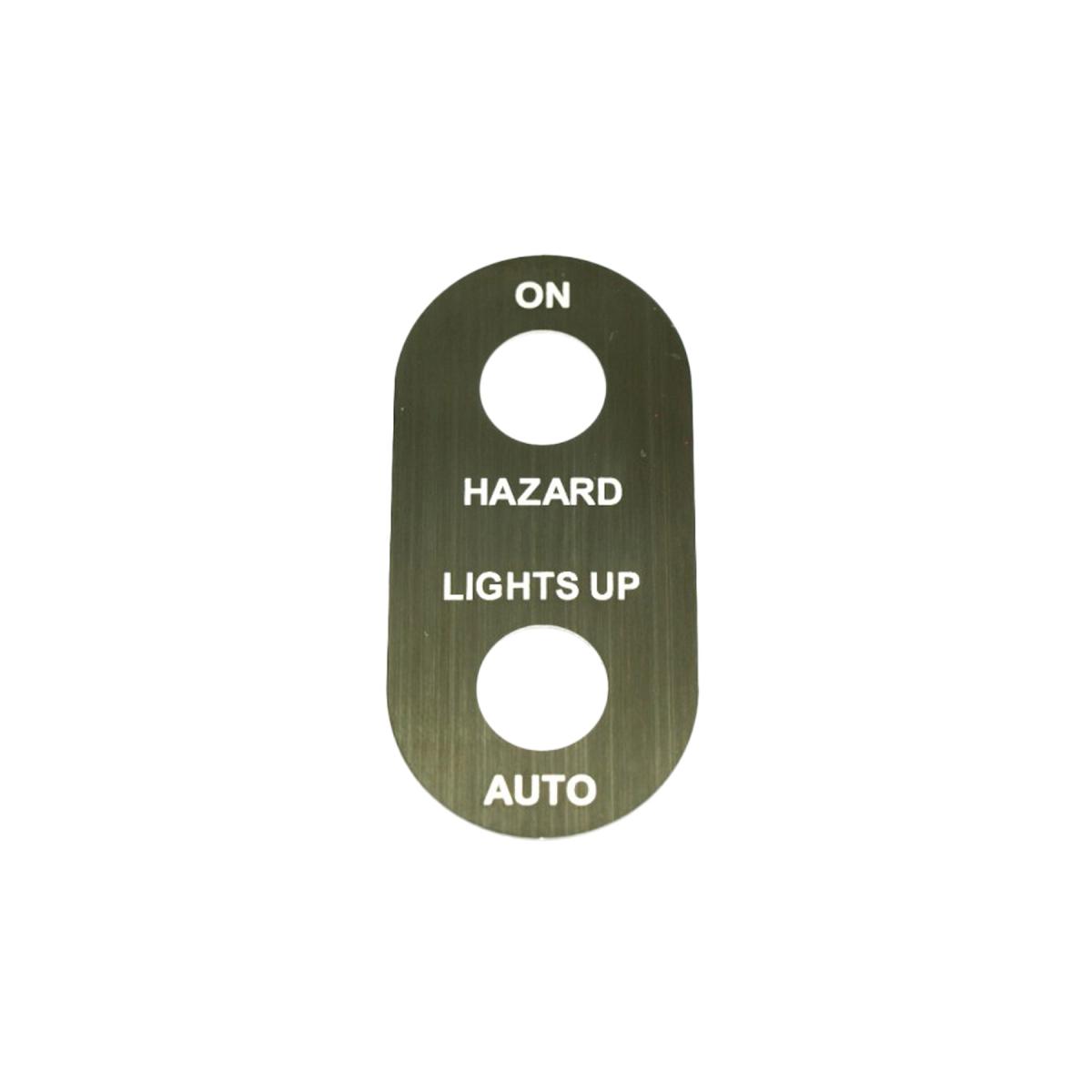 ジャスパフォーマンス ハザード＆リトラスイッチ ブラックステンレスヘアライン NA6C/NA8C 2183