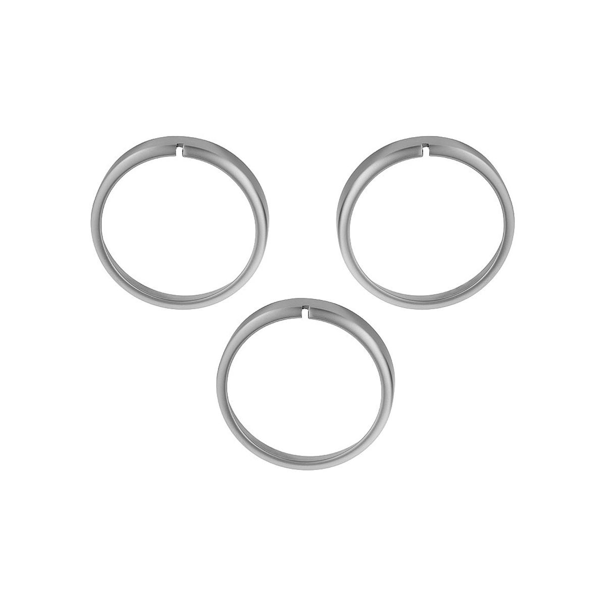 ILモータースポーツ (アイエルモータースポーツ) エアコンノブリング シルバー NCEC NC0-0133E