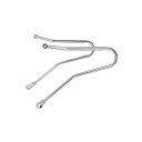 Motone(モートーン) サドルバッグサポート 左右 ステンレス ポリッシュ 空冷 ボンネビル T100 スラクストン Thruxton MCB007