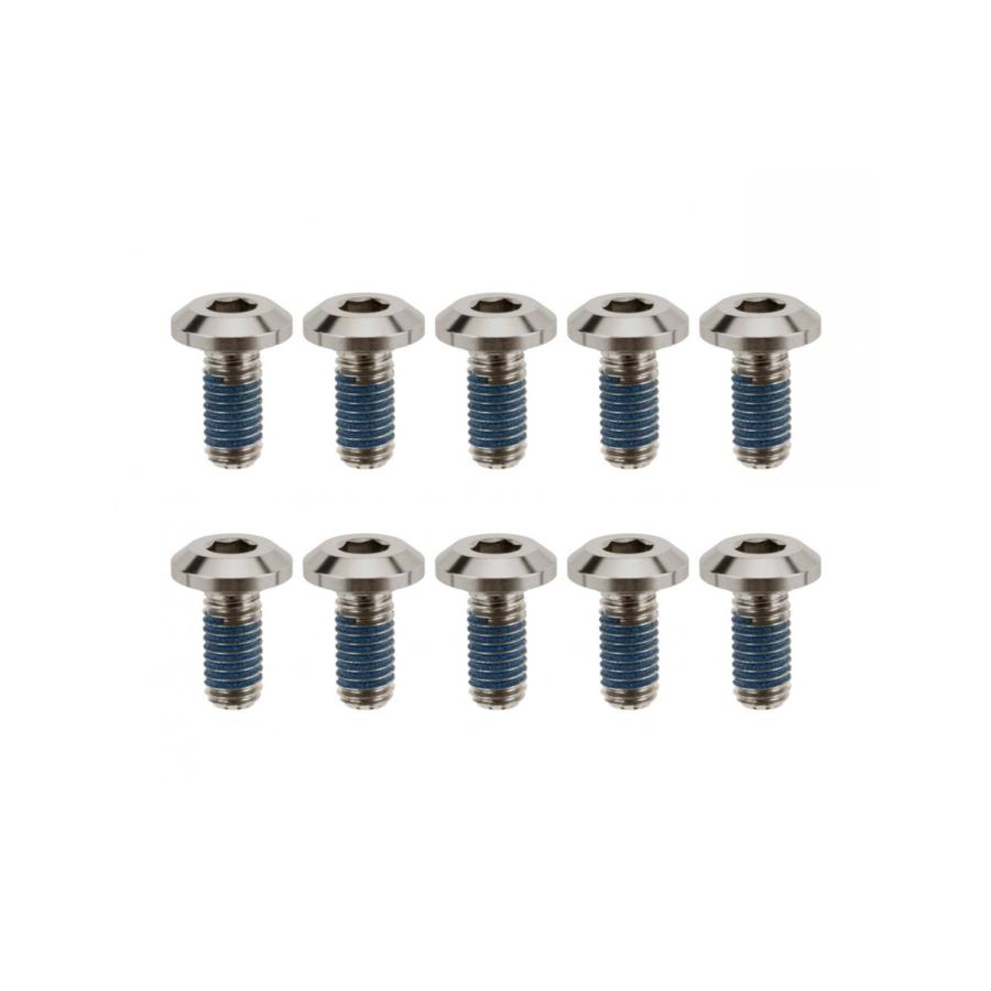 モートーン ブレーキローターボルト チタン シルバー 空冷 T100 Scrambler Thruxton SHN004