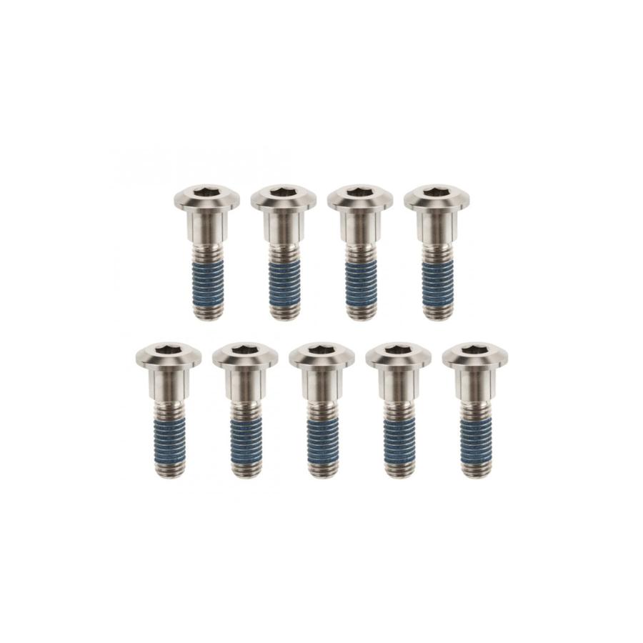 モートーン ブレーキローターボルト チタン シルバー T100 SpeedTwin900 Scrambler900 SHN005