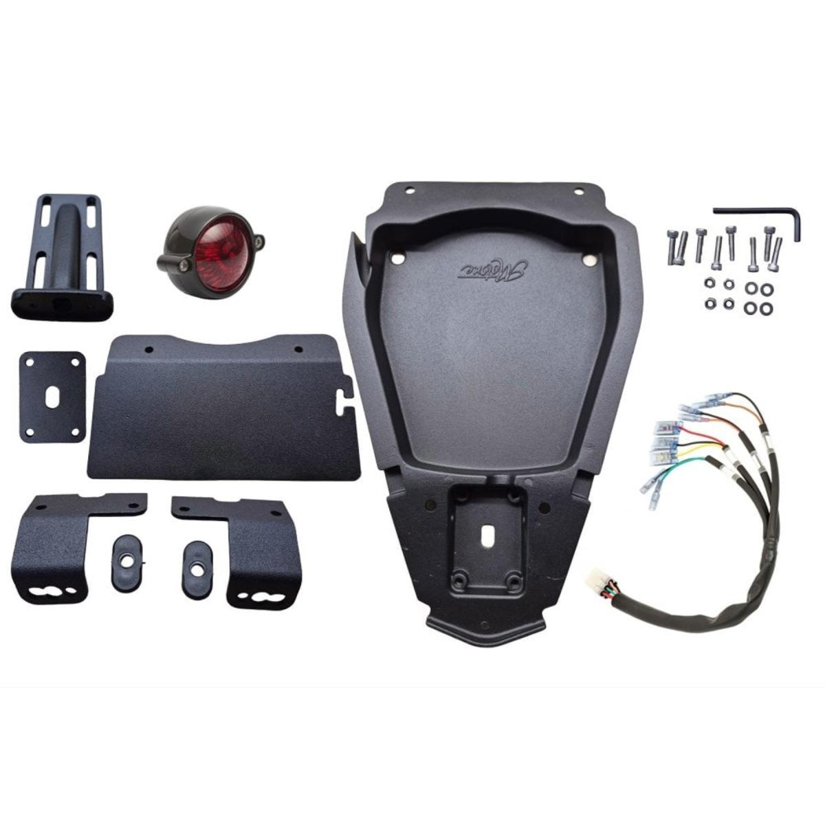 モートーン フェンダーレスキット ELDORADO LEDライト ブラック T100/T120 SpeedTwin900 Scrambler900 TT8-PTS012-MEL004