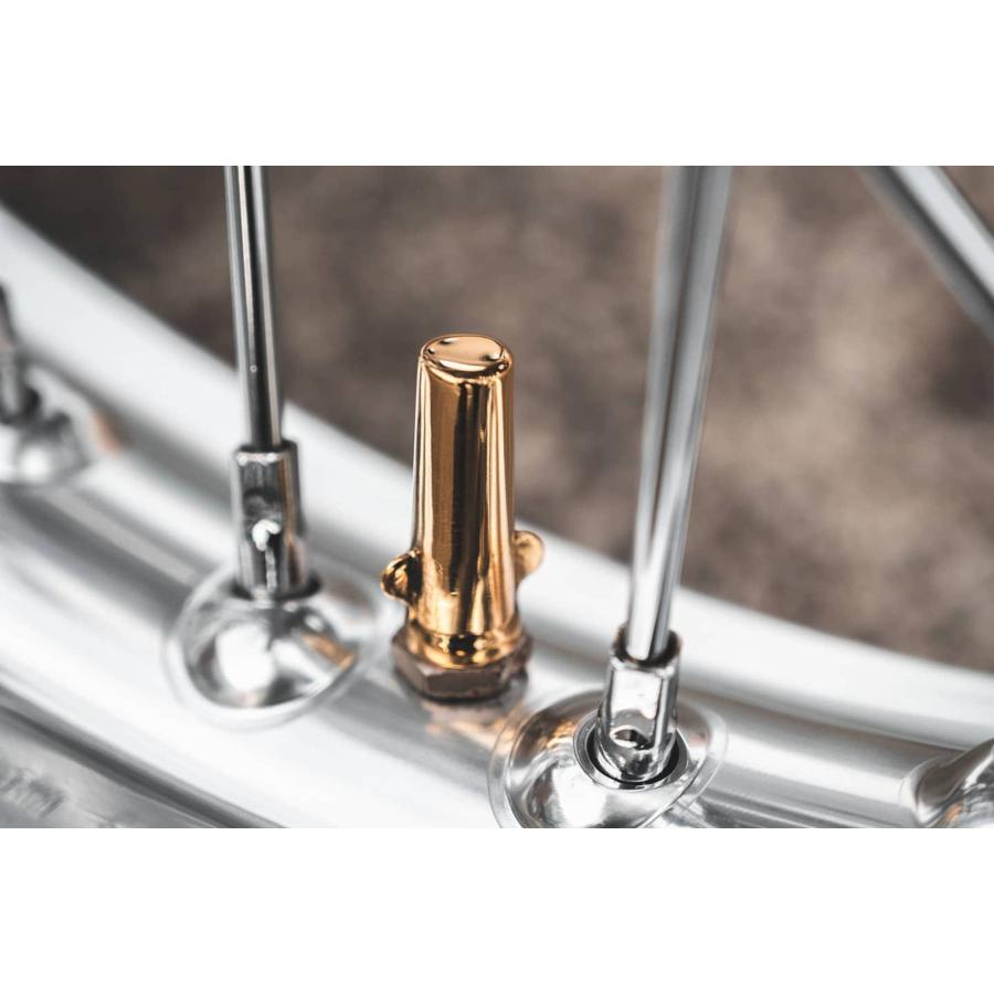 Motone(モートーン) エアバルブキャップ BALLISTA ブラス T100/T120 SpeedTwin900 ...