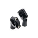 Motone(モートーン) ハンドルライザー 25.4mm ブラック T100/T120 Bobber Speedmaster MTE087-MTE069