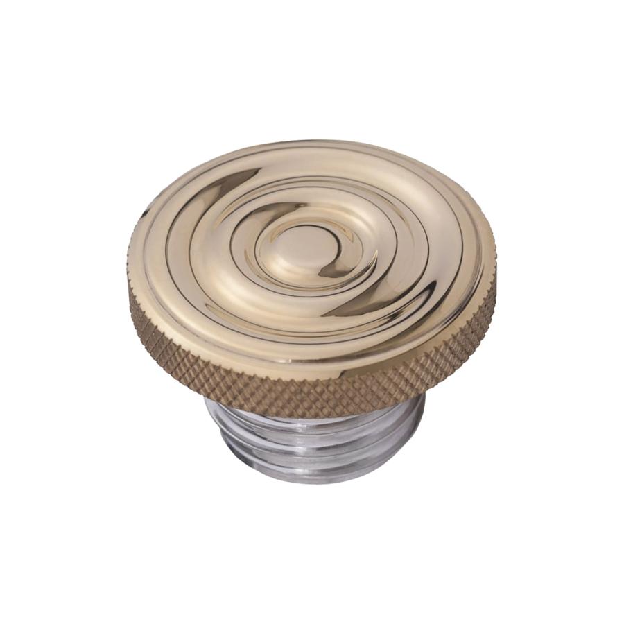 Motone(モートーン) タンクキャップ ブラス 波状 T100/T120 SpeedTwin900 スクランブラー Scrambler900 NXS001