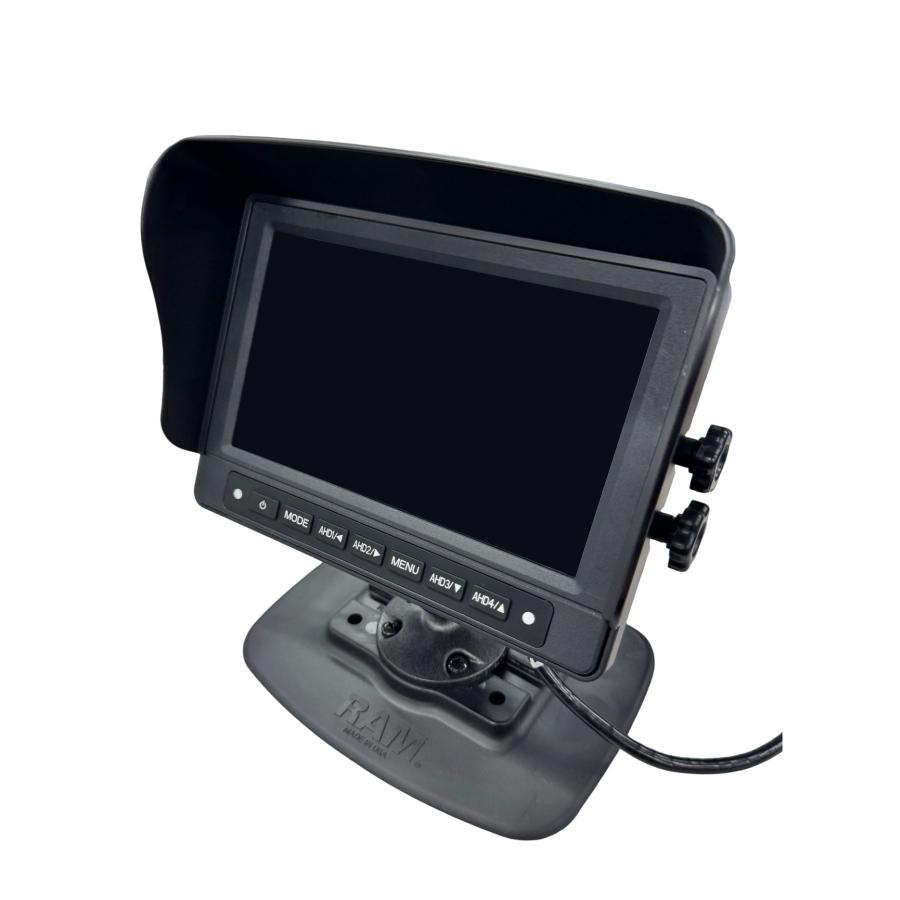 プロト　アグリ 取り付け簡単モニターカメラセット 7インチ IP69K ラムマウント使用 PTA001