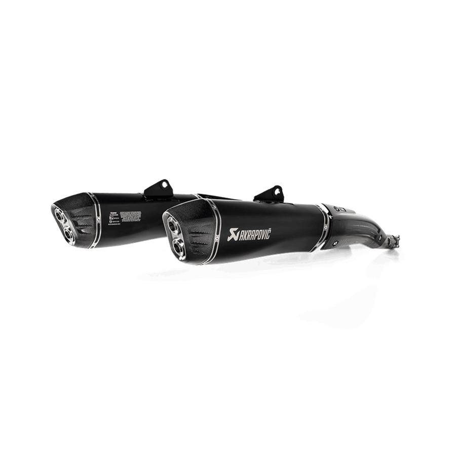 AKRAPOVIC (アクラポビッチ) スリップオンライン チタン ブラック EC K1600B/Grand America S-B16SO3-HRAATBL