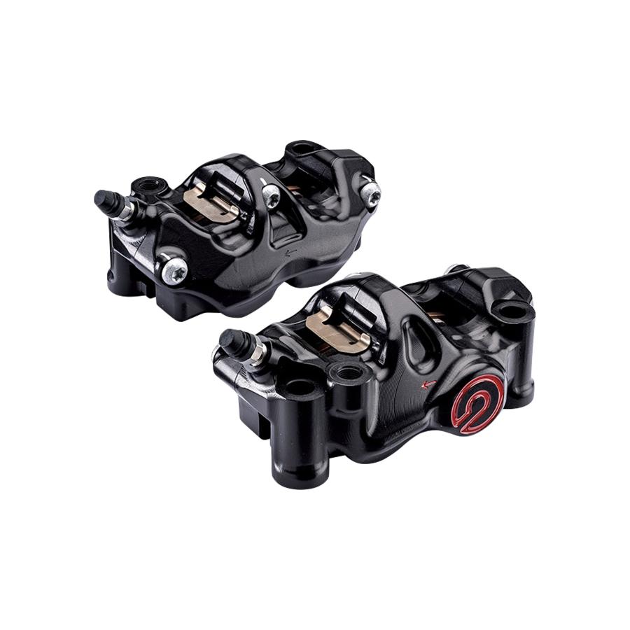 brembo(ブレンボ) ラジアルキャリパー CNC(削り出し) 484 左右セット ブラック 取付ピッチ:108mm 220.B473.20