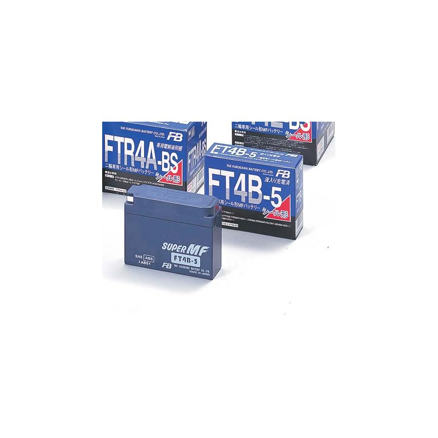 フルカワ バッテリー 12V FTR4A-BS FTR4A-BS