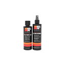K&N (ケーアンドエヌ) フィルターケアサービスキットブラック フィルターオイル&クリーナー 99-5050BK
