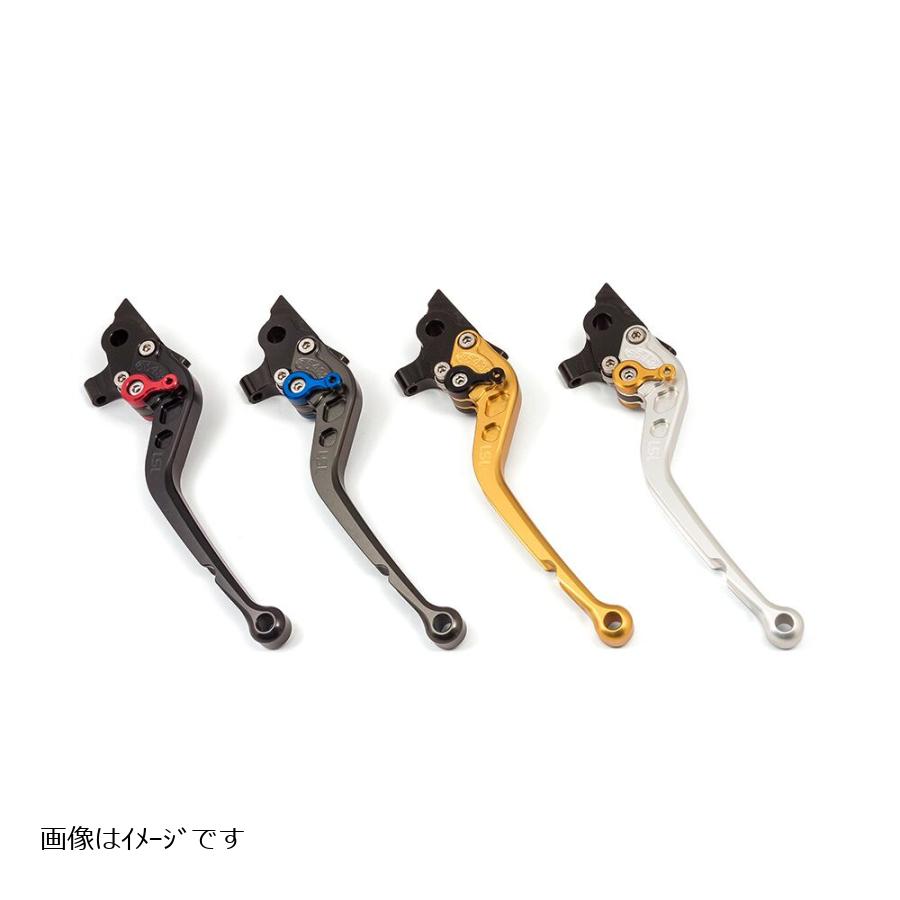 [特価品]エルエスエル ADJレバー ブラック/レッド CB400SF/SB 02-19(08-13ABS不可)/CB1300SF/SB 03-19等 200-R14SWRT