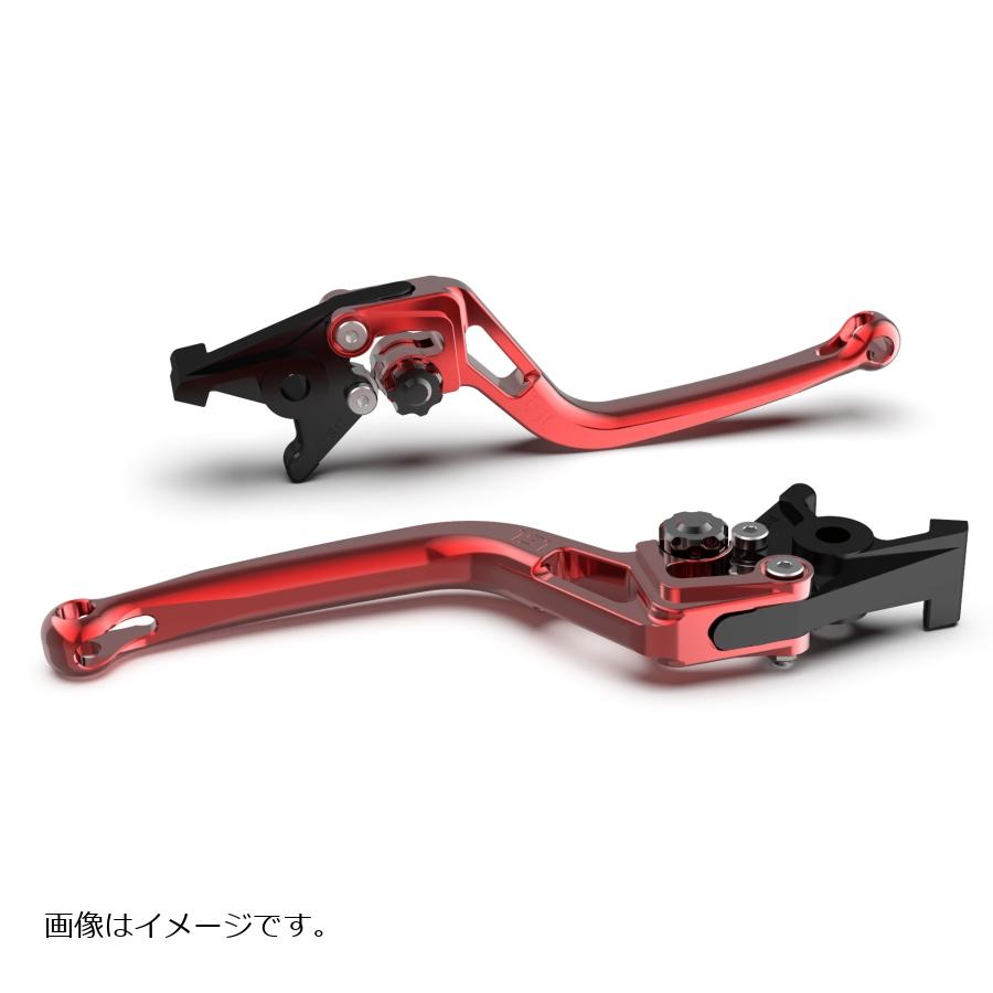 LSL (エルエスエル) BOWレバー レッド/ブラック MT-07 Tenere700 MT-09/TRACER 等 200B-L20RTSW