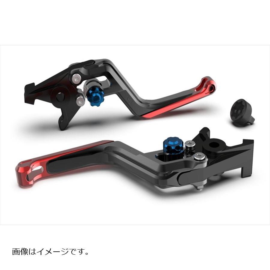 [特価品]エルエスエル ERGレバー BK/ブルー/レッド MT-09/SP 21-22/YZF-R1/M 15-22/YZF-R6 17-21/Tracer9 21 200ER49RSWBLRT