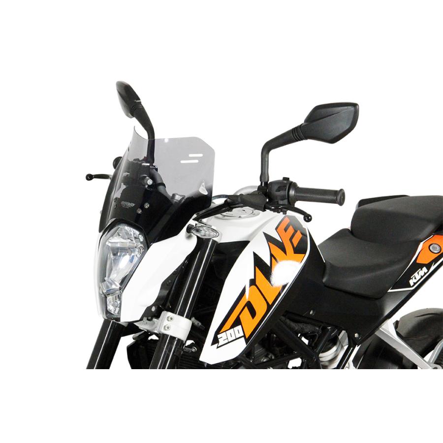 MRA (エムアールエー) スクリーン スポイラー スモーク 390 DUKE/200 DUKE/125 DUKE 4025066144624