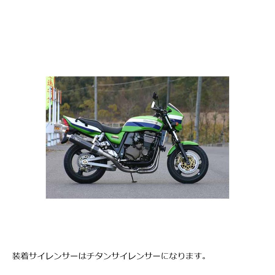 樂天商城 - ノジマエンジニアリング ファサームSチタン 4-1SC Ti VCAT ZRX1200R/S/1100 NTX608VTI-CL