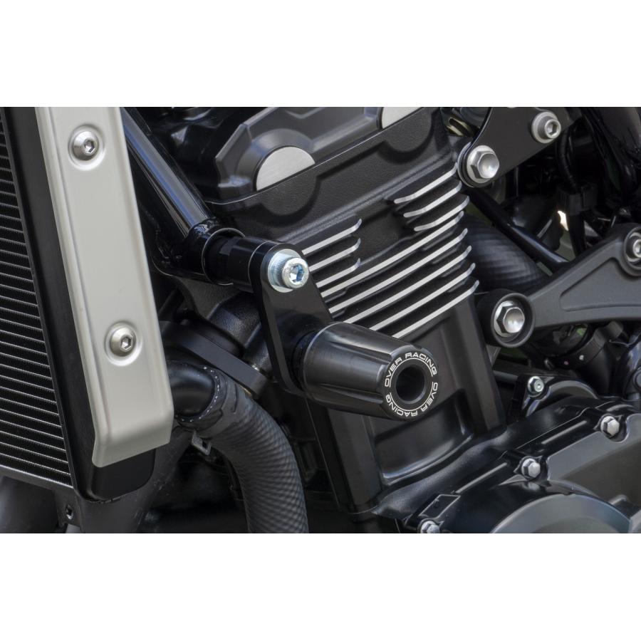 OVER RACING (オーバーレーシング) エンジンスライダー ブラック Z900RS 59-711-01B