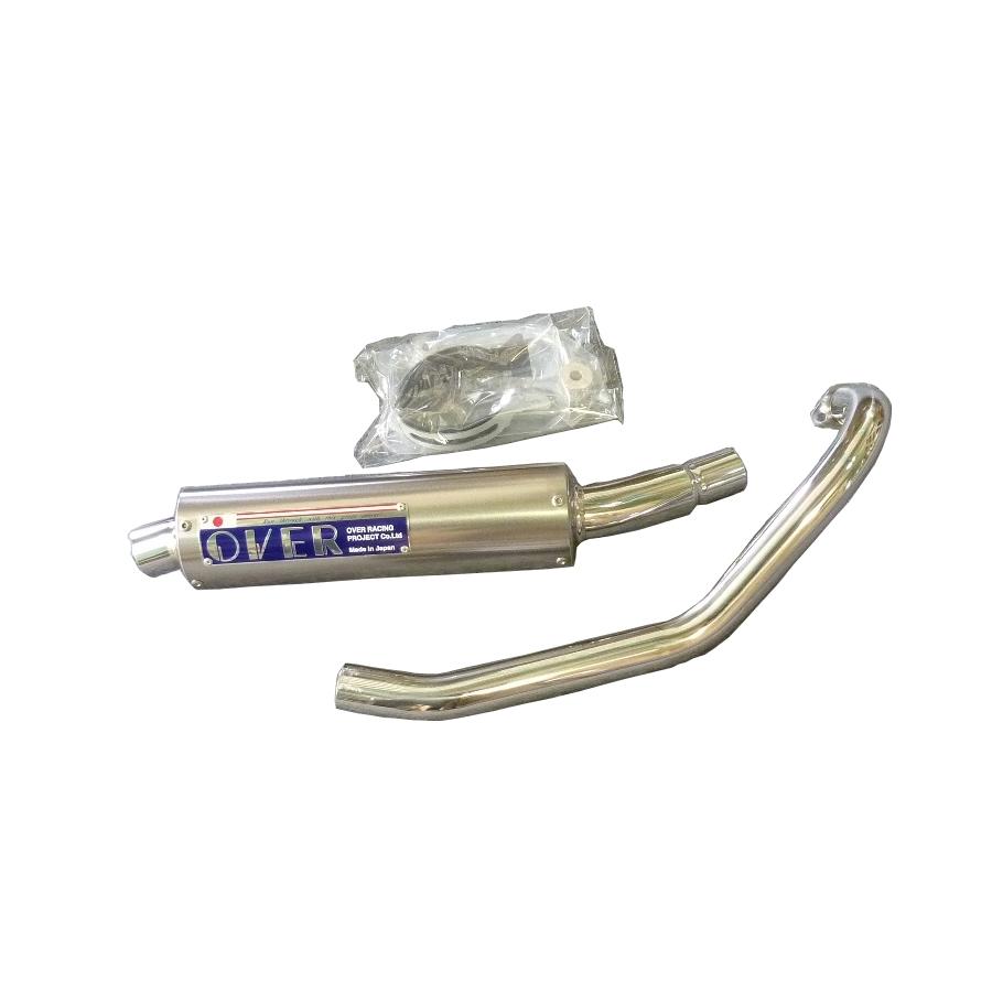 OVER RACING (オーバーレーシング) ステンレスチタンマフラー MONKEY 13-01-16