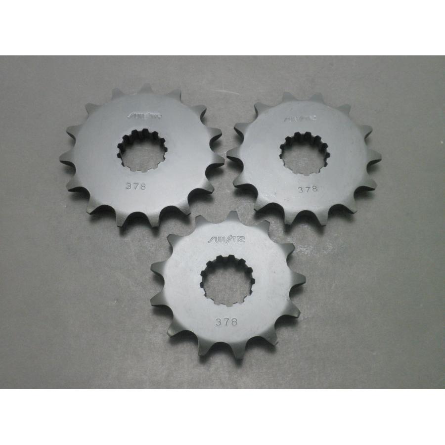 SUNSTAR (サンスター) スプロケ フロントスプロケット 520-14 D-TRACKER(01-)/KLX250(01-)/Ninja250R 37814