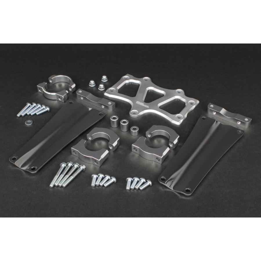 SP武川 (SPタケガワ) フロントダウンフェンダーステーキット モンキー125(JB02)/タイモデル(MLHJB02) 09-09-0026