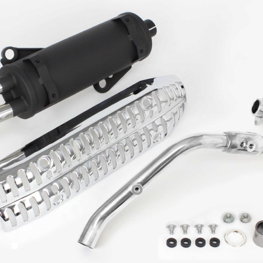 SP武川 (SPタケガワ) スクランブラーマフラー モンキー125 8BJ-JB05(JB05-1000001-) 04-02-0014