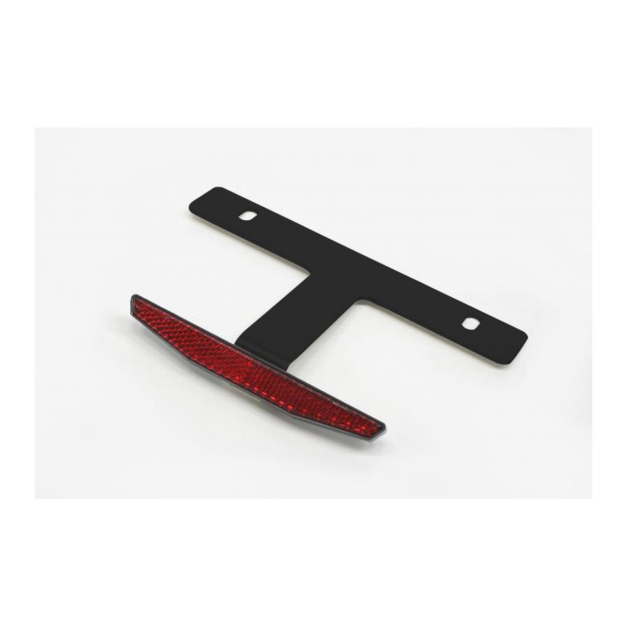 ACTIVE (アクティブ) リフレクターキット スリム ブラック 125cc以下 汎用(角度140タイプ) 1150028