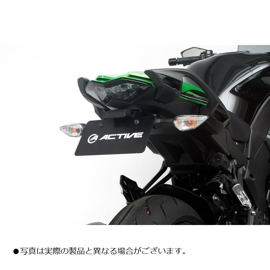 ACTIVE (アクティブ) フェンダーレスキット LEDナンバー灯付き ブラック NINJA1000 SX (条件付:純正パニアケース装着可能) 1157093
