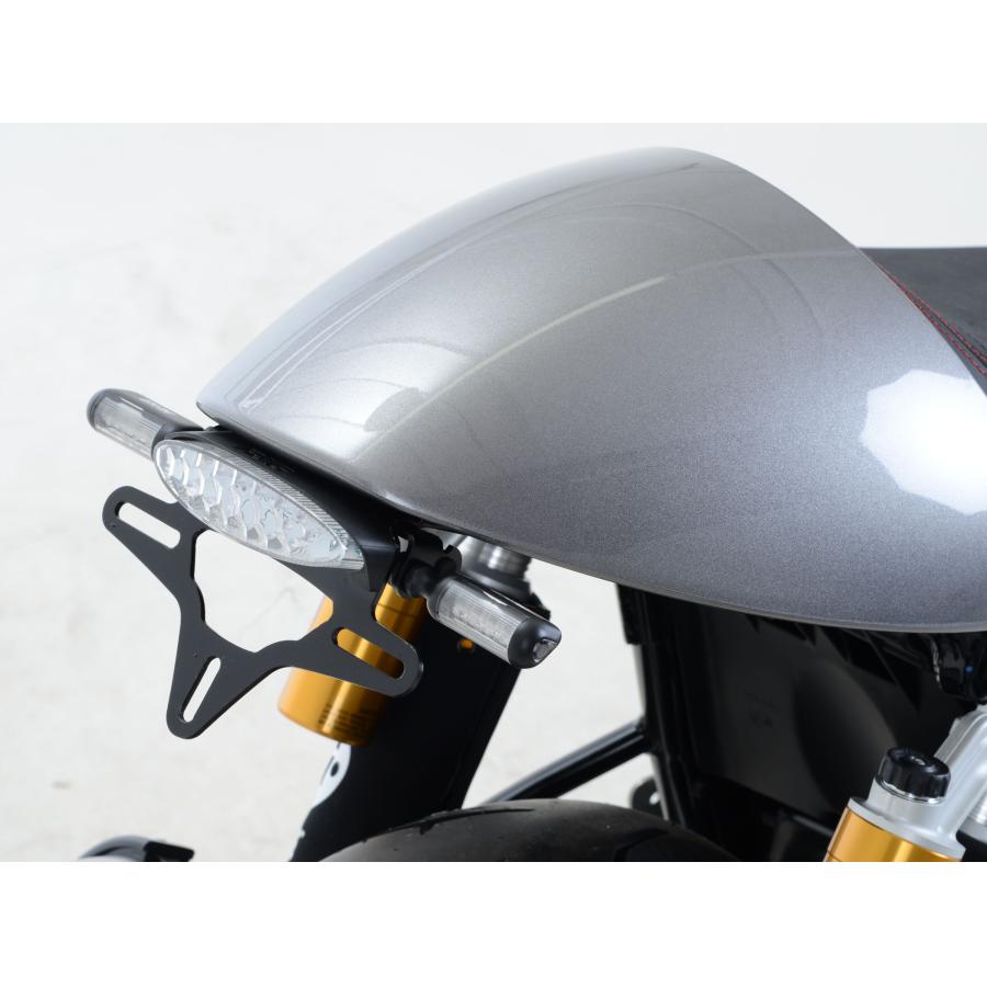 R&G (アールアンドジー ) フェンダーレスキット ブラック TRIUMPH スラクストン Thruxton1200/R 16- RG-LP0201BK