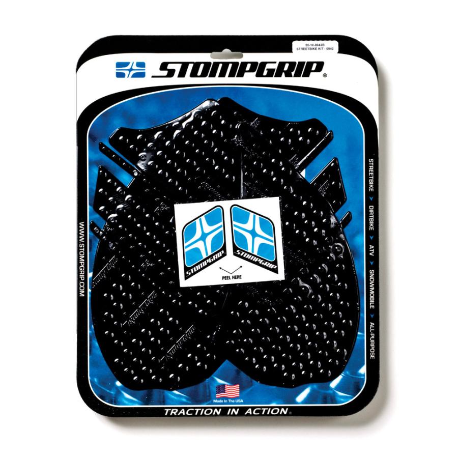STOMPGRIP (ストンプグリップ) トラクションパッドタンクキット ブラック VOLCANO ZX14 55-10-0042B
