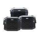 ヘプコ&ベッカー XPLORER 3BOXセット トップケース45+サイドケース30 ブラック HBS-XPR-ALL-B