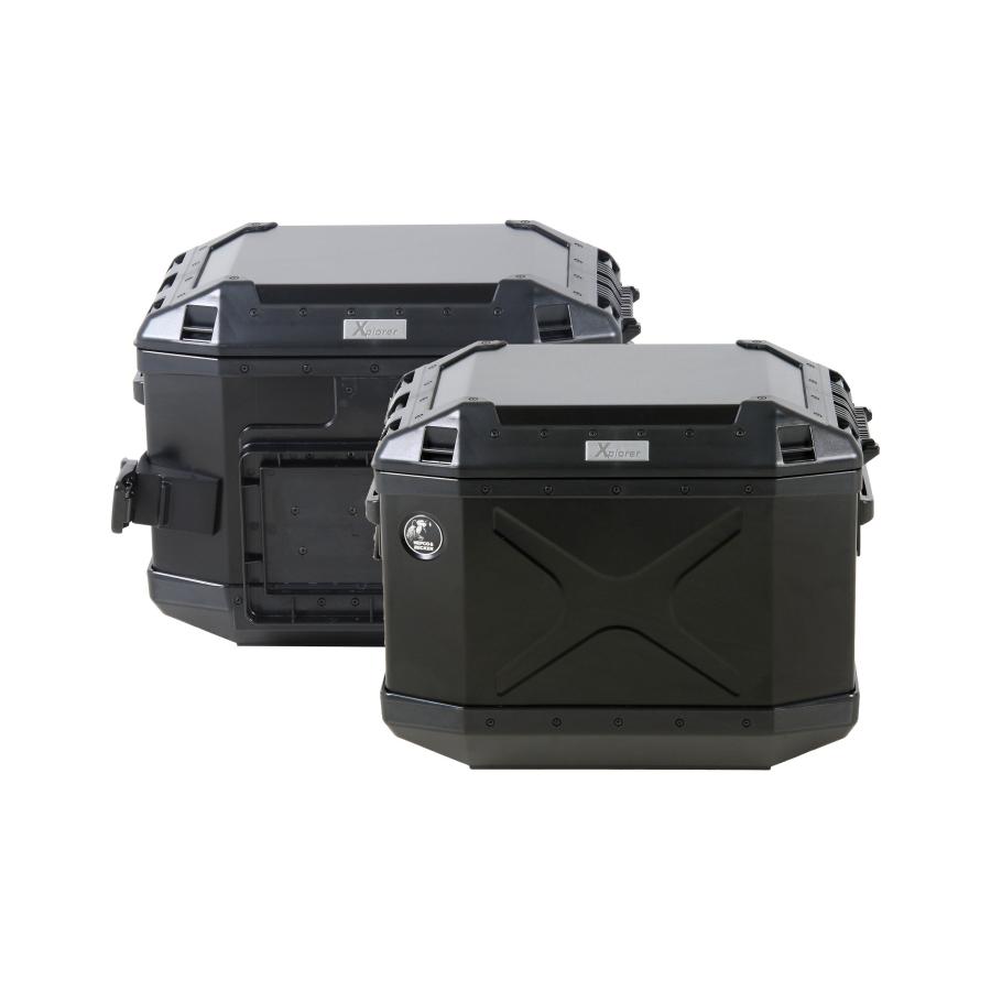 ヘプコ&ベッカー XPLORER サイドケースセット サイドケース 40 ブラック HBS-XPR-SS-40-B