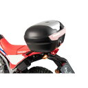 ヘプコアンドベッカー リアキャリアセット トップケース ジャーニー 汎用タイプ 40 ブラック/シルバー付 CRF300L/250L/CRF300Rally/250Rally 21-25 6509534 01 01-089 si