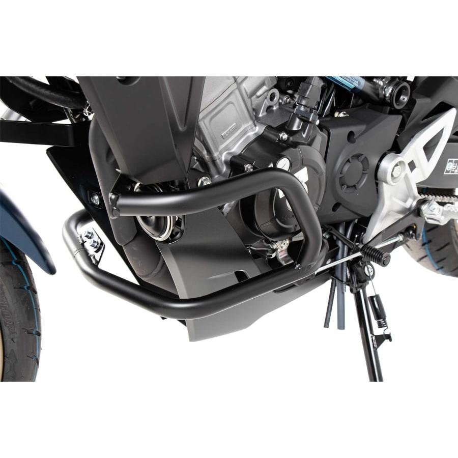 ヘプコ&ベッカー エンジンガード ブラック CB125R 5019526 00 01