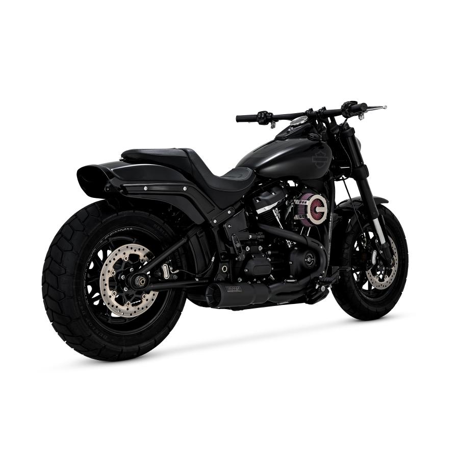 VANCE & HINES（バンス＆ハインズ） Hi Output 2-1 SS フルエキゾーストマフラー PCX ハイアウトプット ブラック Softail（Fat Boy, Breakout除く）