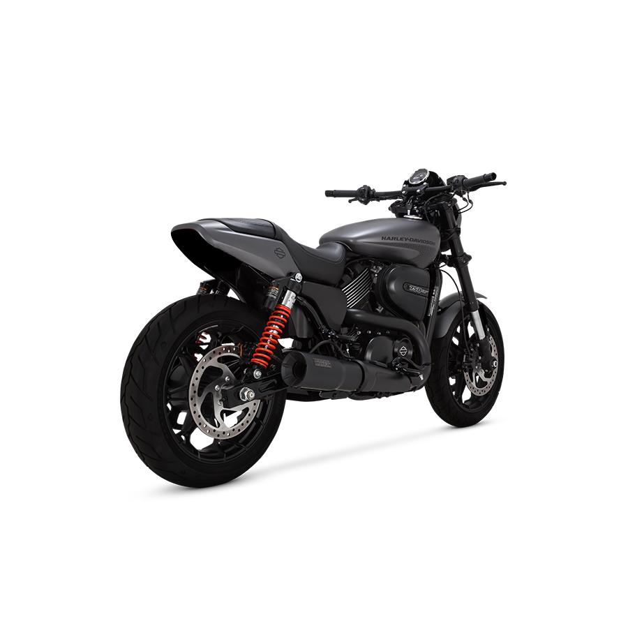 VANCE & HINES（バンス＆ハインズ） Hi-Output ハイアウトプット スリップオンマフラー ブラック マフラー STREET750/STREET ROD 1801-1233