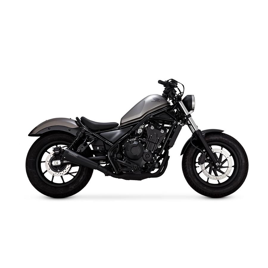 VANCE & HINES（バンス＆ハインズ） Upsweep アップスウィープ スリップオンマフラー ブラック マフラー REBEL 500/250 1811-3876 plot2-10000218 バイク・車パーツ プロト 即納店 サンプル画像2