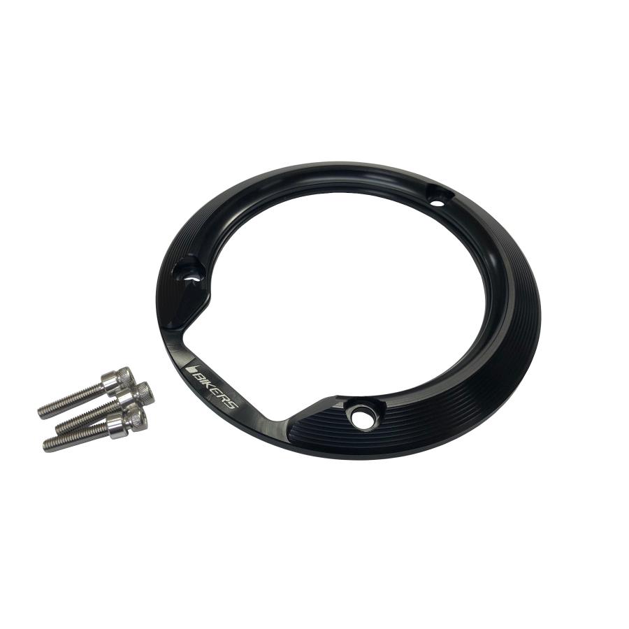 BIKERS (バイカーズ) フューエルキャップリング ブラック YZF-R25/MT-25 YZF-R15/R125 XSR125 24 Y0432-ブラック